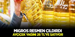 Migros Ayçiçek Yağı Fiyatı 26 TL'ye Düşürdü! Migros Ayçiçek Yağı İndirimi İçin Tarih ve Saat Verdi!