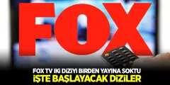 Fox TV İki Yeni Dizisi Yayına Sokuyor! İşte Yeni Başlayacak İki Dizisinin Konusu ve Oyuncu Kadrosu..