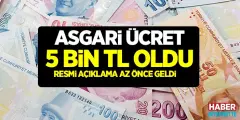 Asgari Ücret Rakamı 5 Bin TL Oldu! Açıklama Az Önce Geldi - Haber İnternette