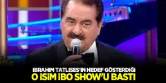 İbrahim Tatlıses O İsmi Hedef Aldı! O İsim İbo Show'u Bastı! İbo Show'da Canlı Yayında Büyük Kavga Çıktı - Haber İnternette - Son Dakika İnternet Haberleri