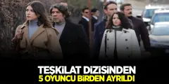 Teşkilat Dizisinden 5 Oyuncu Birden Ayrıldı! TRT'de Teşkilat Depremi Yaşanıyor.. - Haber İnternette