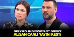 Buse Varol'un Giydiği Kıyafeti Görünce Alişan Canlı Yayını Kesti!