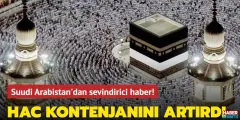 Suudi Arabistan Rekor Sayıda Hac Kontenjanını Açıkladı! Hacca Katılım Şartları Nelerdir? - Haber İnternette