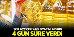 ŞOK Market Ayçiçek Yağı Fiyatını İndirdi! ŞOK Ayçiçek Yağı İndirimi İçin 4 Gün Süre Verdi.. - Haber İnternette