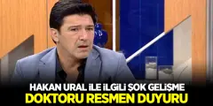 Hakan Ural’ın Sağlık Durumunda Şoke Eden Gelişme! Hakan Ural'ın Doktoru Resmen Duyurdu - Haber İnternette - Son Dakika İnternet Haberleri