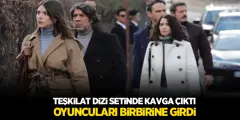 Teşkilat Dizisinin Setinde Kavga Çıktı! Teşkilat Oyuncuları Birbirine Girdi.. - Haber İnternette