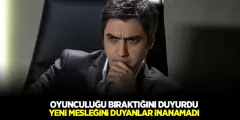 Polat Alemdar Oyunculuğu Bıraktığını Duyurdu! İşte Necati Şamaz'ın Yeni Mesleği