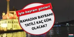 Ramazan Bayram Tatili Kaç Gün Olacak Belli Oldu! Şimdiden Oteller Doldu Taştı! Fiyatlar Tavan Yaptı! - Haber İnternette