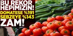 Sebze ve Meyve Fiyatlarına Yeniden Zam Geldi! Halk ve Pazarcılar Çıldırdı! - Haber İnternette