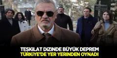 Teşkilat Dizisinde Büyük Deprem! Türkiye'de Yer yerinden Oynadı..