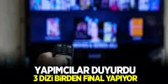 Yapımcılar Duyurdu! 3 Dizi Birden Final Yapıyor! TRT, ATV ve FOX TV Dizileri Bitiriyor.. - Haber İnternette