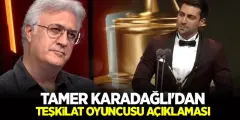 Tamer Karadağlı'dan Teşkilat Oyuncusu Açıklaması - Haber İnternette