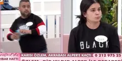 Esra Erol Programında Zor Anlar Yaşandı! Canlı Yayın Kesildi! Öfkeli Koca Karısına Saldırdı! - Haber İnternette