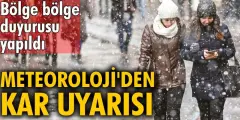 Meteoroloji kar uyarısı yaptı! Bu illerde Yaşayanlar Dikkat! - Haber İnternette