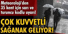 Meteoroloji 35 ili son dakika olarak uyardı! - Haber İnternette