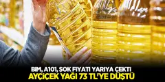 Ayçiçek Yağı Fiyatı 73 TL'ye Düştü! ŞOK, A101, CarrefourSA, Migros ve BİM'den Ayçiçek Yağı İndirimi Geldi! - Haber İnternette