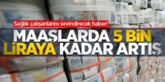 Doktorlar ve Hemşireleri sevindiren Haber Geldi! Maaşlar 5 bin TL artıyor.. - Haber İnternette